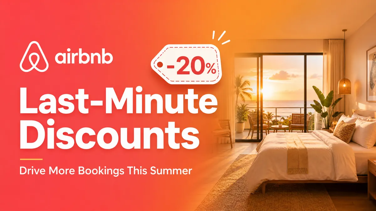 Maximize Q3 Occupancy: Managing Airbnb Last-Minute Discounts Directly via Channex